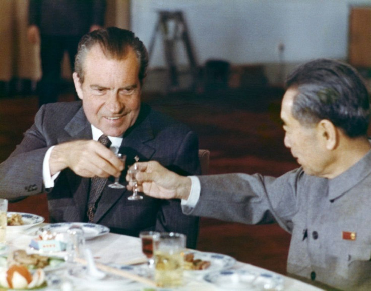 President Richard Nixon visited China in February 1972