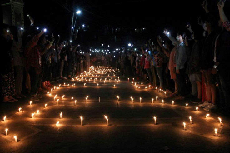 Myanmar anti-coup protesters have called for a boycott of junta-organised Thingyan festivities