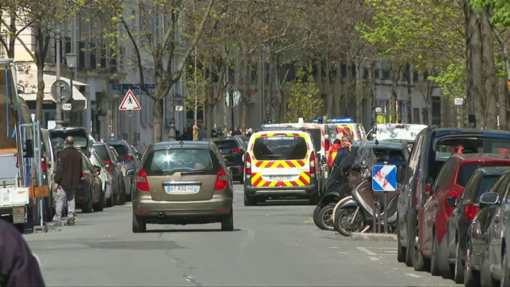Images of Parisian hospital, scene of fatal shooting