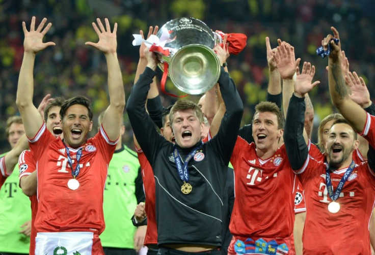 Toni Kroos won the first of his four Champions League titles in 2013