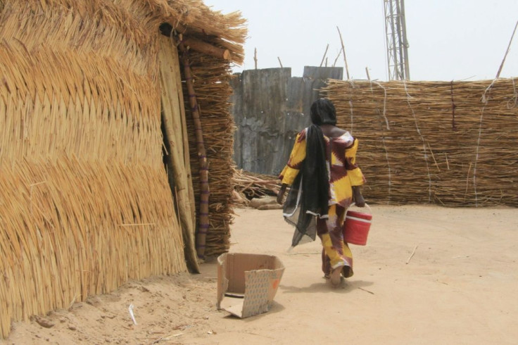 Displaced people in Maiduguri's dilapidated camps live on unreliable food aid but fear going home where they risk jihadist attacks