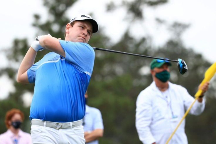 Masterful lefty: Robert MacIntyre of Scotland on his Masters debut