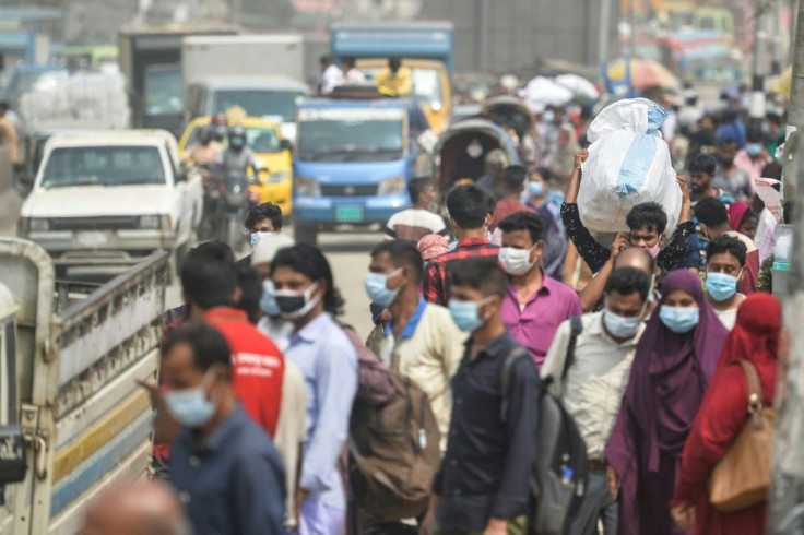 Bangladesh will shut down all transport for eight days on Wednesday, triggering an exodus of tens of thousands of people from Dhaka