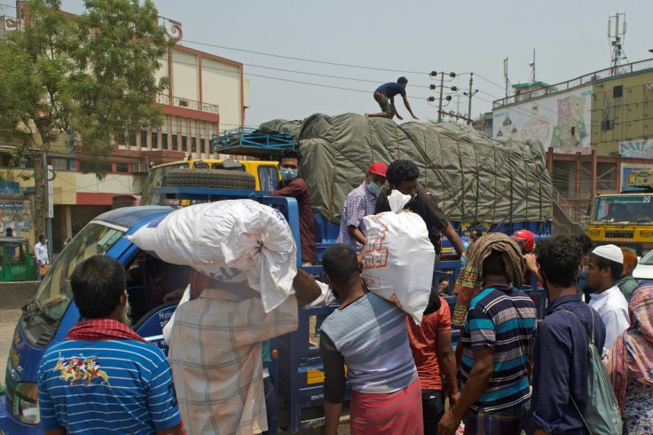 Taxi and bus fares rose as people scrambled to get back to other villages and towns