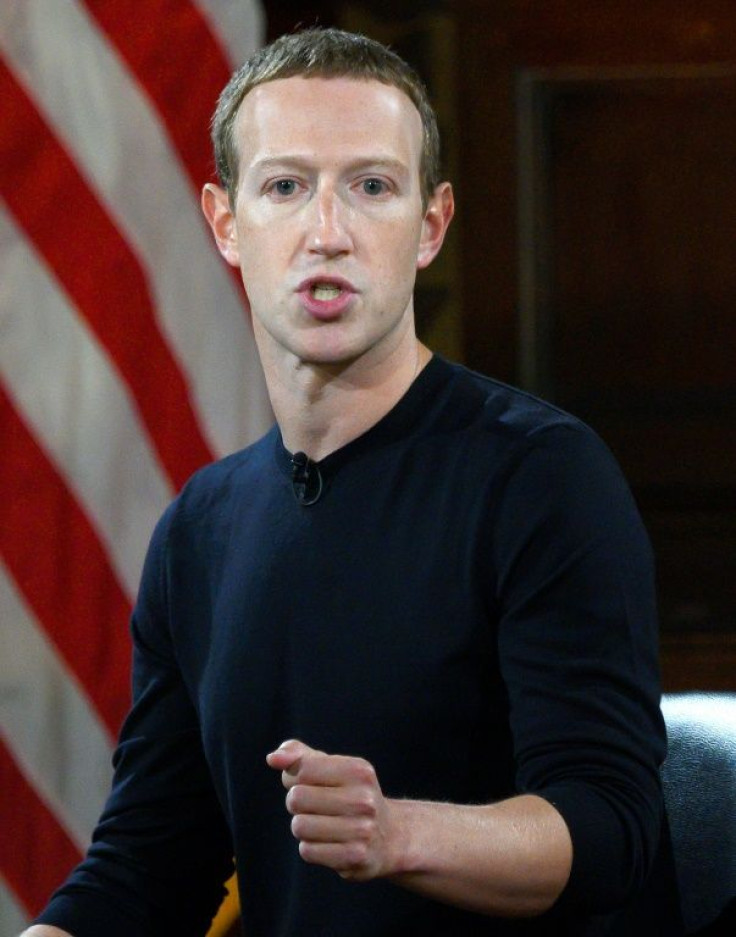 Facebook founder and CEO Mark Zuckerberg, seen here in 2019, sought to create an oversight board or "supreme court" to review contentious content decisions for the leading social network