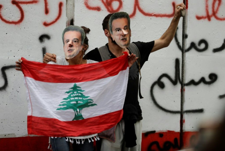 Protesters have targetted Salameh for his handling of Lebanon's economy