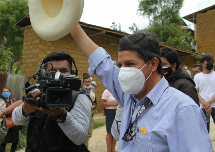 Pedro Castillo, who came out on top in Peru's first round of presidential elections, was not ranked in the top five in opinion polls ahead of the vote