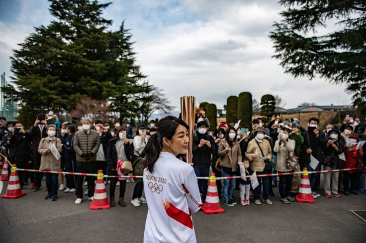 The Olympic torch relay kicked off in Fukushima last month