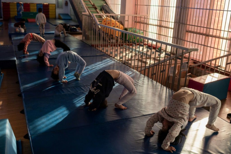 The Li Xiaoshuang Gymnastics School has trained dozens of top athletes