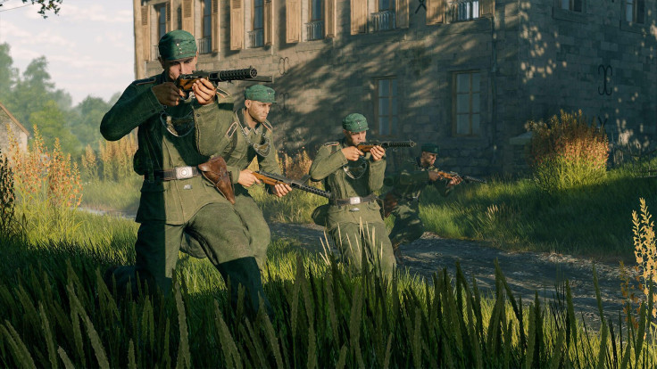 German shock troops with submachine guns in Enlisted