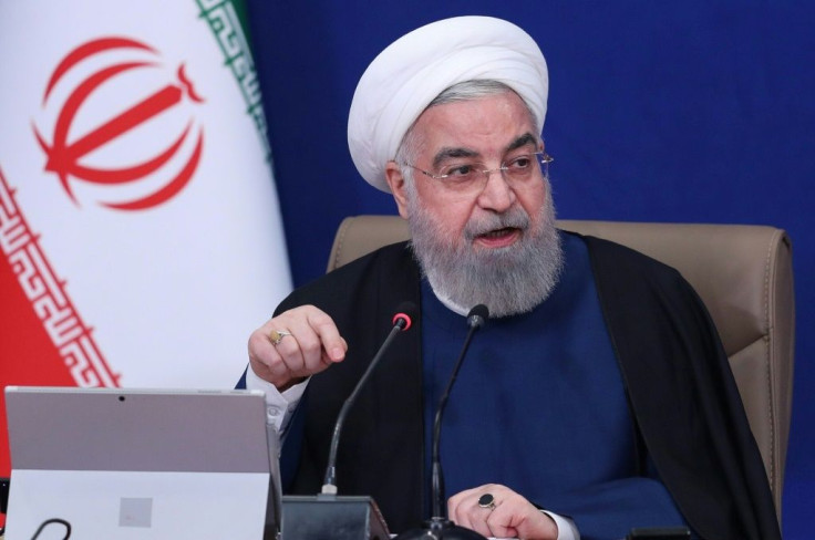 Iran's President Hassan Rouhani said the decision to boost uranium enrichment to 60 percent was a response to Israel's alleged attack against its Natanz facility. "What you did was nuclear terrorism. What we do is legal," he said