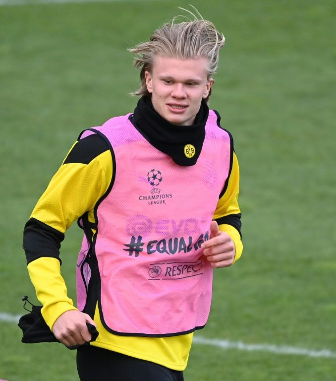 Erling Braut Haaland and Borussia Dortmund take on Manchester City on Wednesday evening
