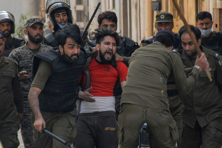 The TLP are notorious for holding days-long road protests over blasphemy issues