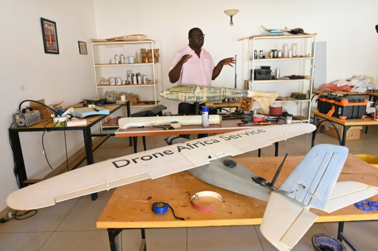 Kountche built his first drone in 2009, without really wanting to make any money from it