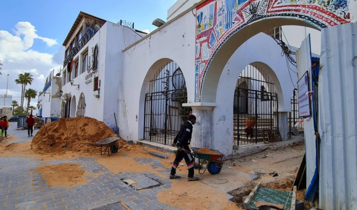 Substantial work is underway to restore the Libyan capital's old city to something like its former glory