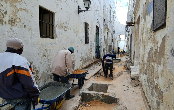 Tripoli's old city was neglected under dictator Moamer Kadhafi