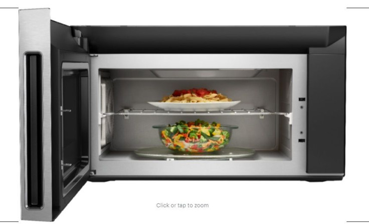 Best Buy's open-box Whirlpool over-the-range microwave
