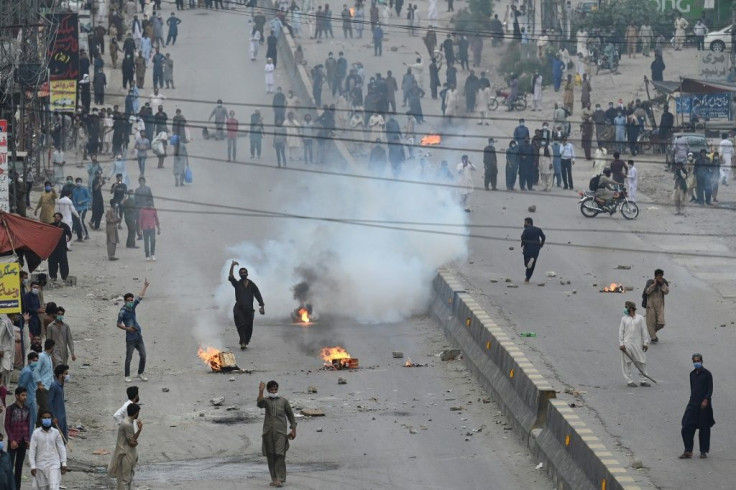 Thousands of Tehreek-e-Labbaik Pakistan supporters took to the streets in cities across the country