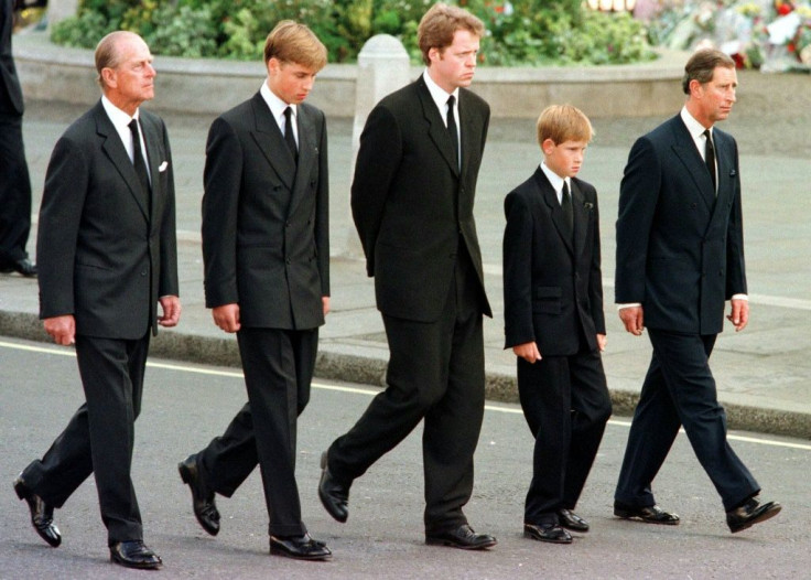 The picture of William and Harry walking behind their mother's coffin was the most poignant image of Princess Diana's funeral