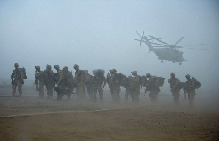 US troops, pictured in Helmand province in 2009, will be out of Afghanistan by September 11, 2021