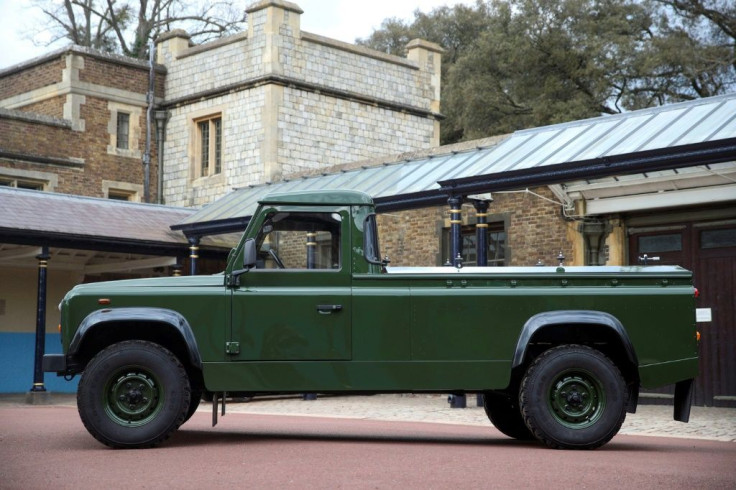 A bespoke Land Rover Defender will be used to transport the coffin of Britain's Prince Philip, Duke of Edinburgh