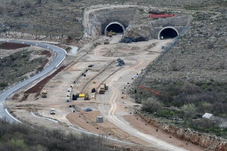 The highway project connects the city of Bar on Montenegroâs Adriatic coast to landlocked neighbour Serbia