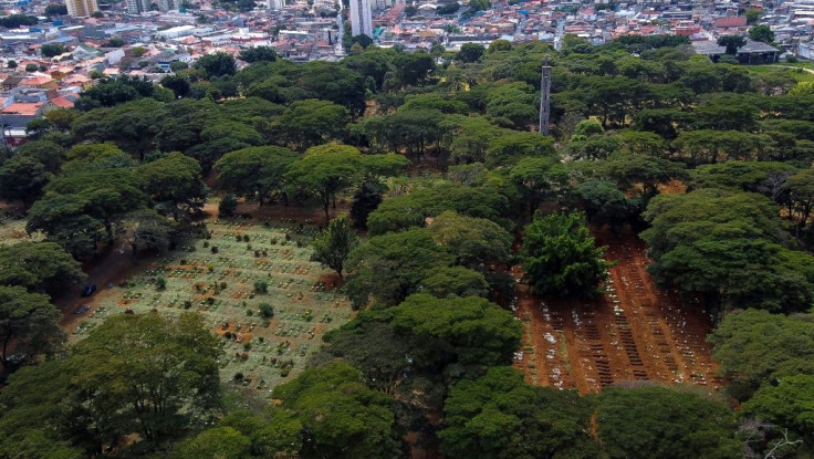 The Vila Formosa cemetery in Sao Paulo, Brazil, is believed to be the largest graveyard in all Latin America, with 1.5 million graves, yet there are fears that the Covid-19 pandemic may exceed its capacity