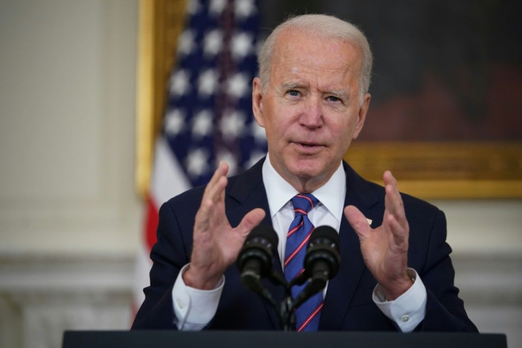 US President Joe Biden, speaking at the White House on April 2, 2021, is hoping to ramp up global action on climate through a virtual summit