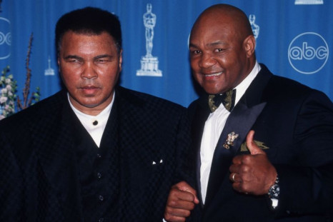 George Foreman Muhammad Ali