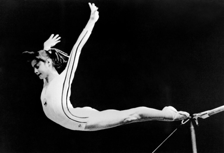 Romanian gymnast Nadia Comaneci made history at the 1976 Montreal Olympics with the first-ever "perfect 10" for her uneven bars routine