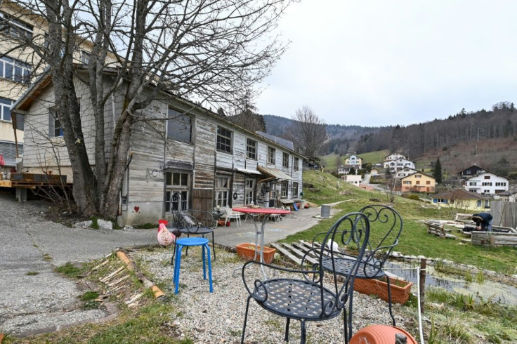 The abandoned Swiss factory where she was found