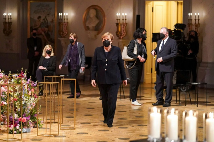 Germany held a national memorial service for its 80,000 Covid-19 victims