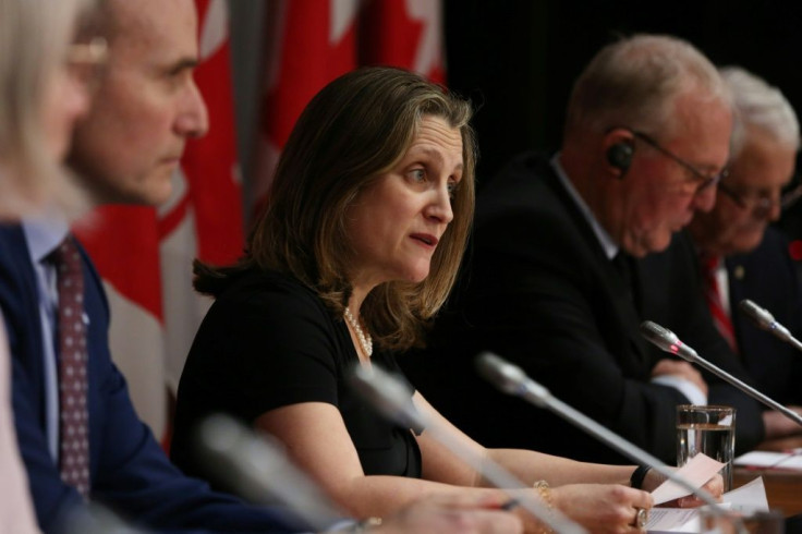 Canadian Finance Minister Chrystia Freeland is expected to present a new budget that will help the economy recover from the pandemic