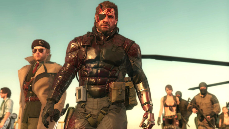 Big Boss and the crew of Mother Base from Metal Gear Solid V The Phantom Pain