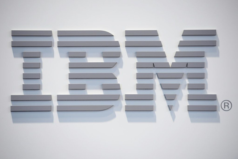IBM posted a slight increase in turnover after four quarters down