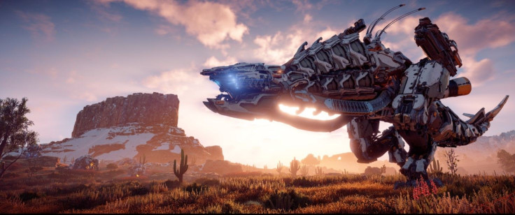 One of Horizon Zero Dawn's many robotic creatures