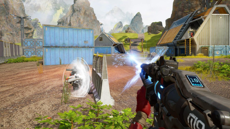 Screenshot of an early build of Apex Legends Mobile