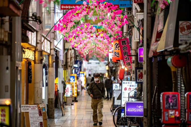 Japan's Osaka has seen virus cases climb steadily in recent weeks, overwhelming its health care facilities