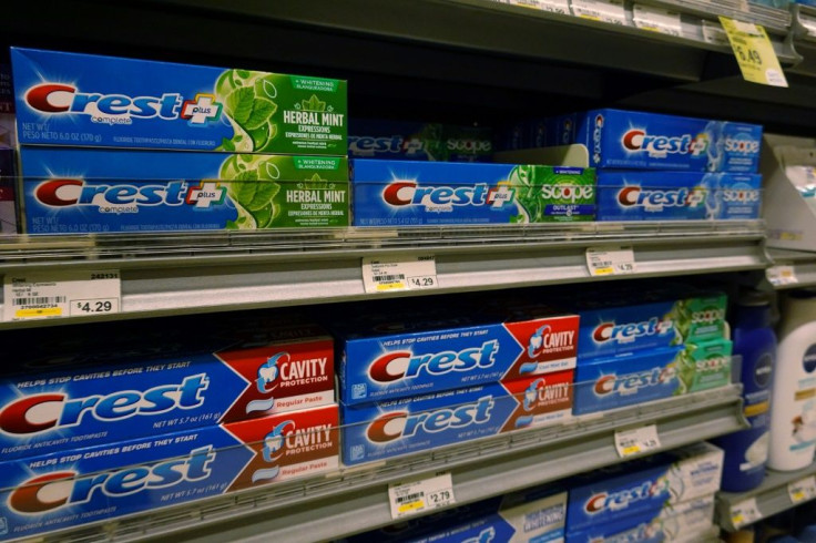 Procter & Gamble, maker of Crest toothpaste, reported another strong quarter amid demand for cleaning items during the pandemic