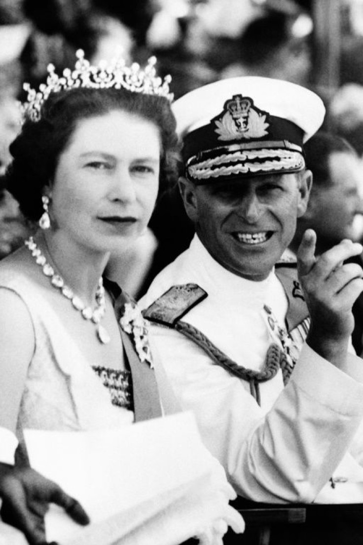 Queen Elizabeth II and Prince Philip, during a visit to Sierra Leone in 1961