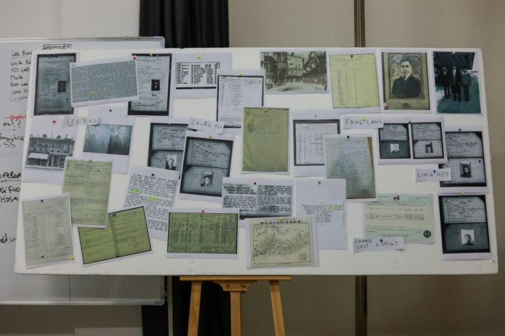 The painstaking project to track down the stories of the small band of Chinese men stretched over several countries