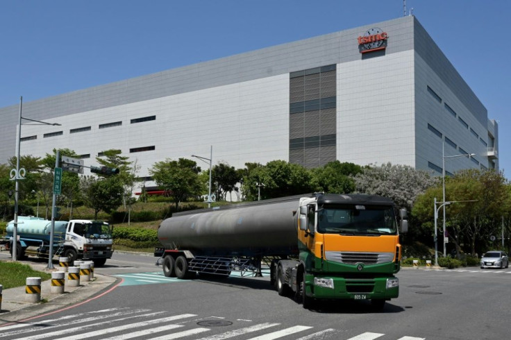 TSMC is among chipmakers who have started trucking in water to its foundries and has played down concerns that the drought will further hit production