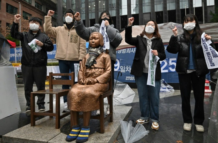 The issue of wartime sex slavery has been at the core of frosty ties between Seoul and Tokyo in recent years