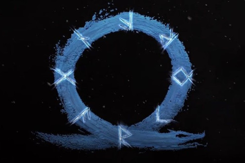 The logo in the teaser trailer for God of War Ragnarok