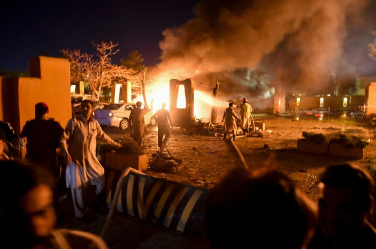 The bomb was placed in a car parked at the Serena hotel in Quetta - part of a five-star chain popular with diplomats