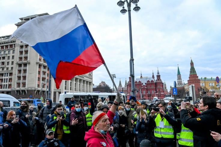 In Russia, participation in unauthorised demonstrations can lead to a fine or several days in jail