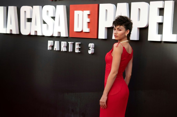 Spanish actress Ursula Corbero starred in the series "Money Heist," a global success for Netflix