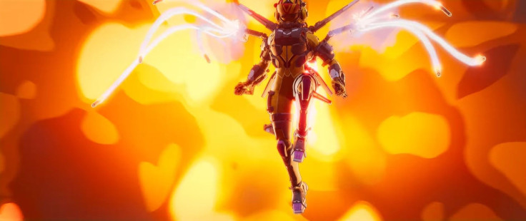 Valkyrie's rocket barrage in the Apex Legends Legacy launch trailer