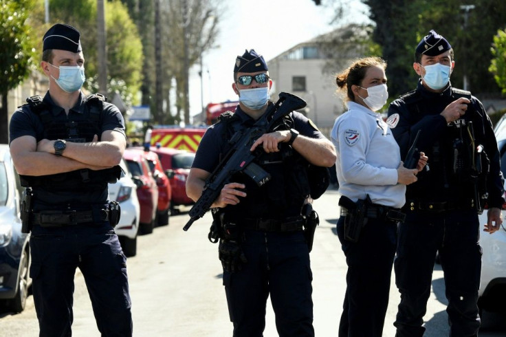 Security is being stepped up at police stations in France following Friday's attack