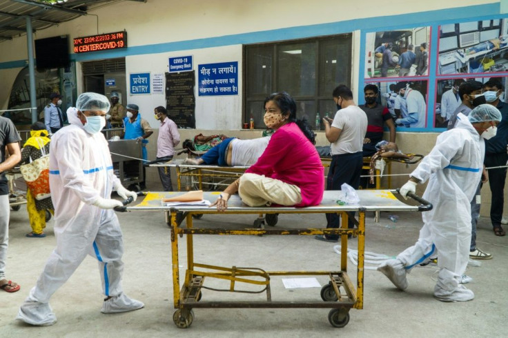 New Delhi's hospitals have sent out calls for supplies to the central government